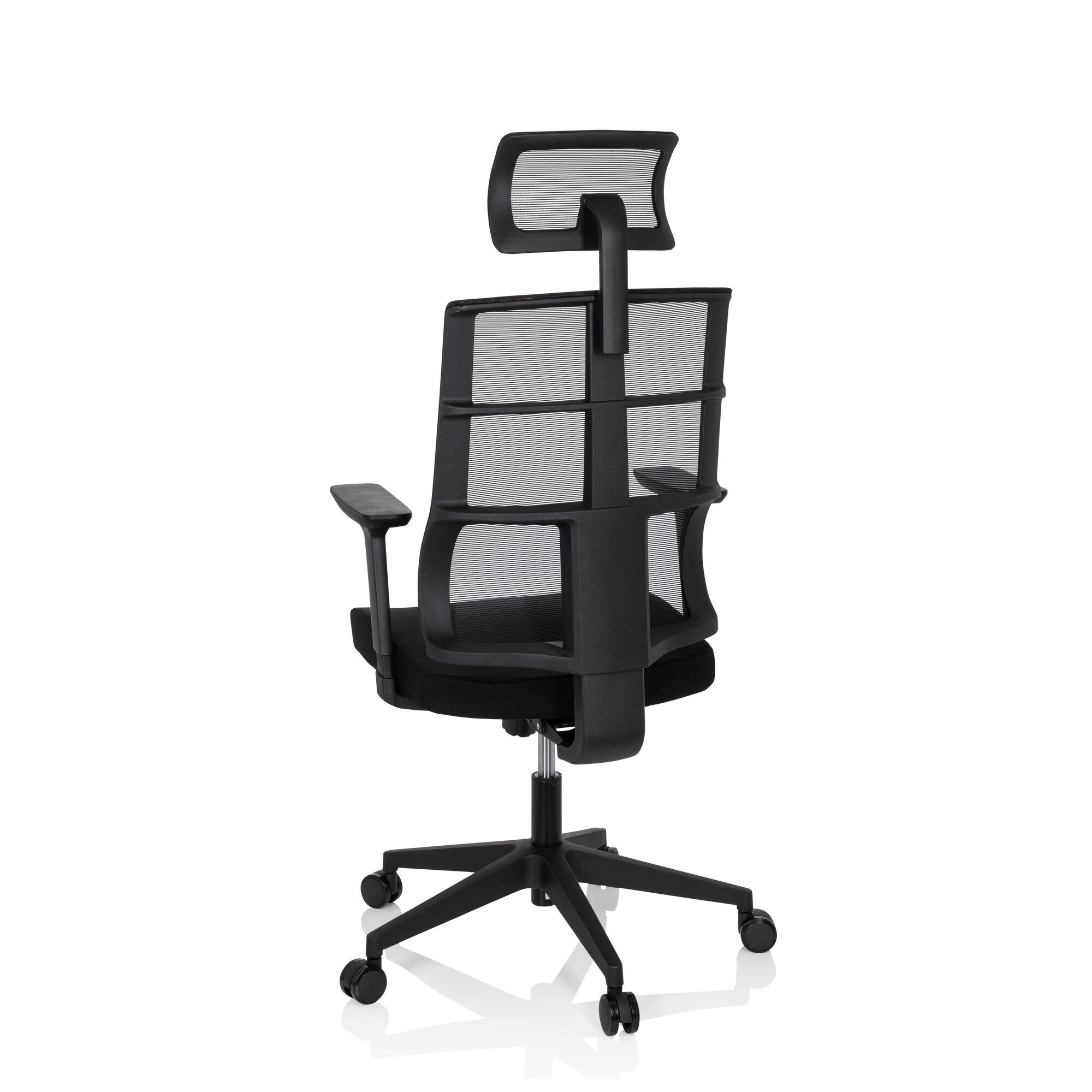 Profi Bürostuhl SPINIO PRO Stoff/Netzstoff mit Armlehnen (höhenverstellbar) hjh OFFICE