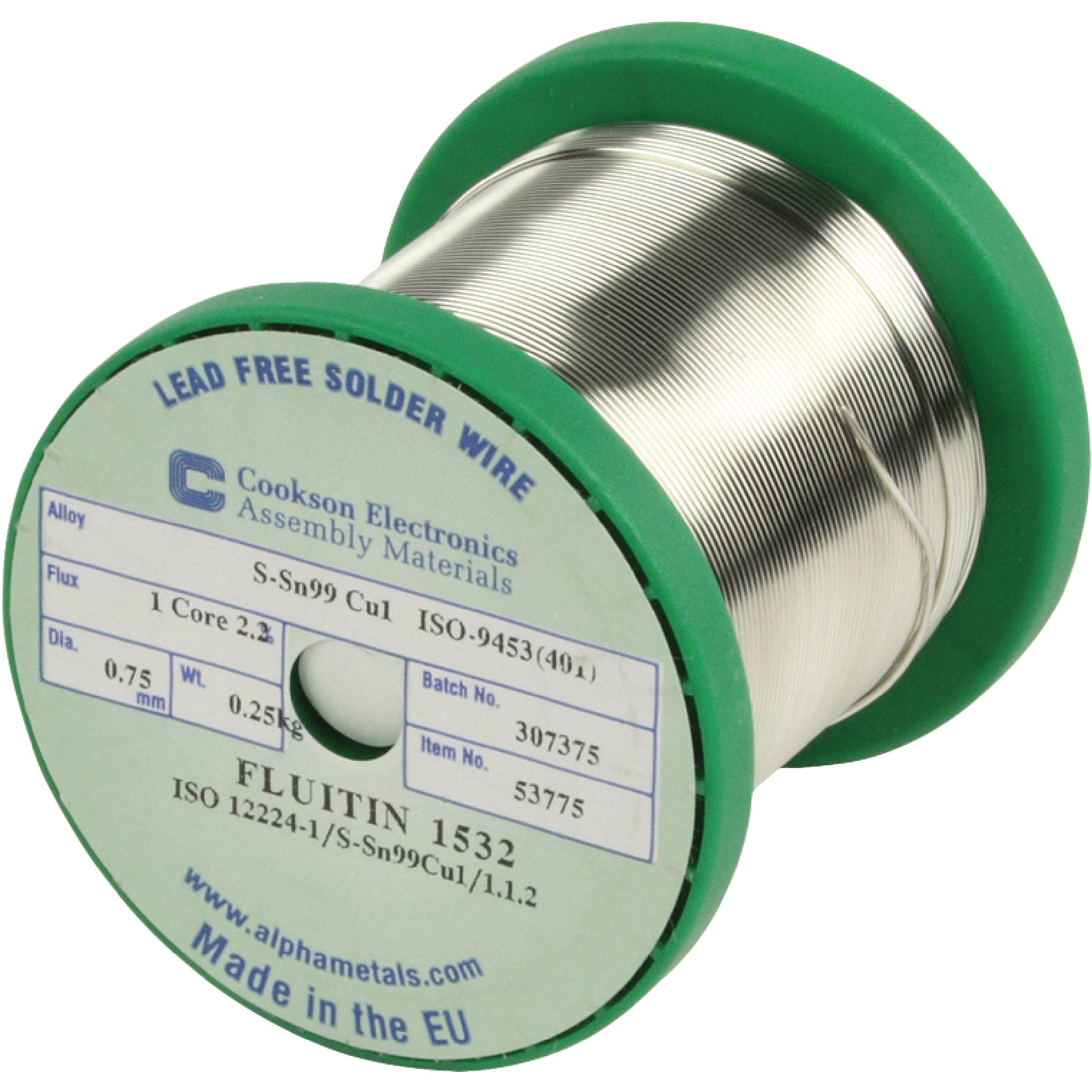 Nedis Alpha TIND-WM 250NPB loodvrije soldeertin 0.75 mm 250 g