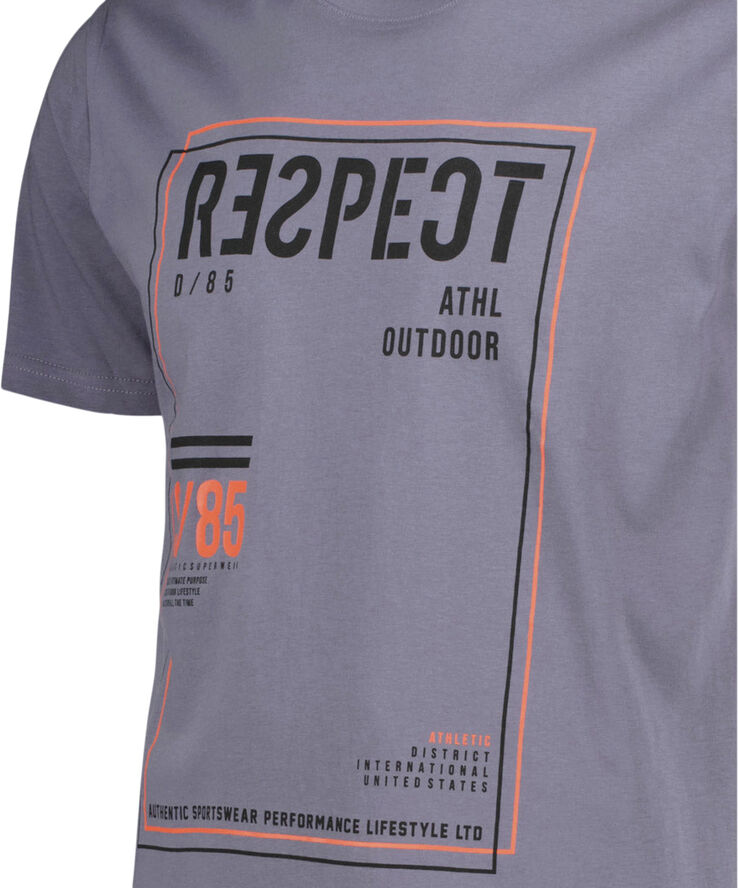 Firefly Anthony Printed T-shirt Grå