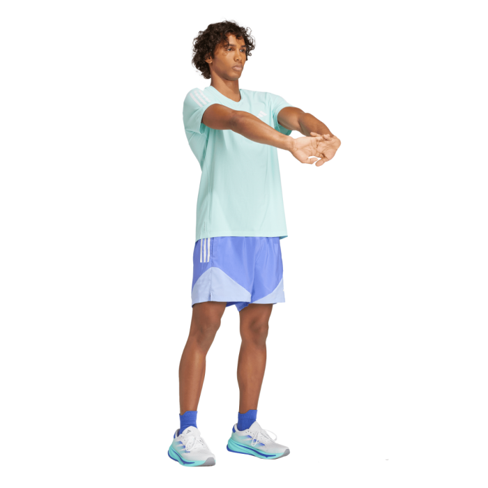 adidas Herre T-shirts Own The Run T-Shirt Blå