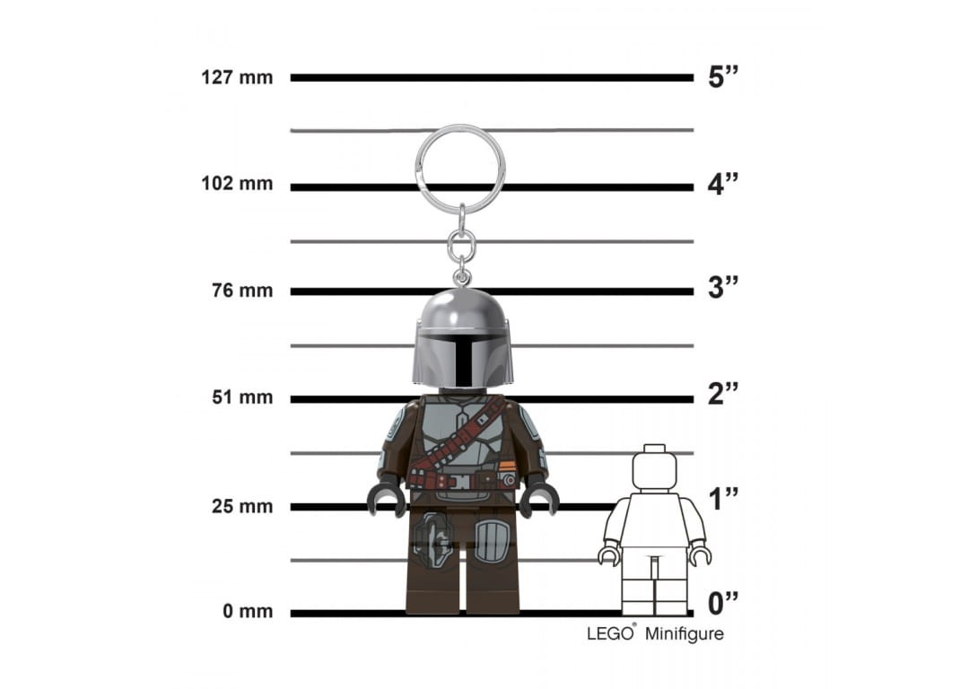 LEGO - Nøglering m/LED - Star Wars - The Mandalorian