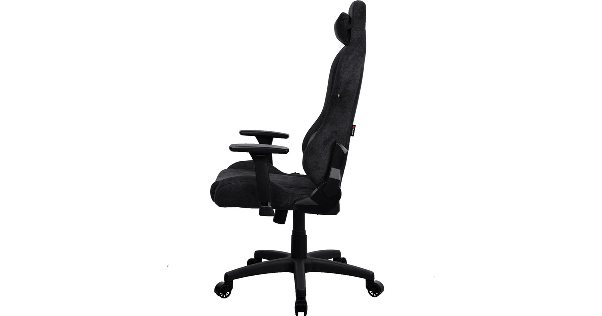 ArozziTorretta Soft Fabric - Pure Black gamestoel  (Zwart)