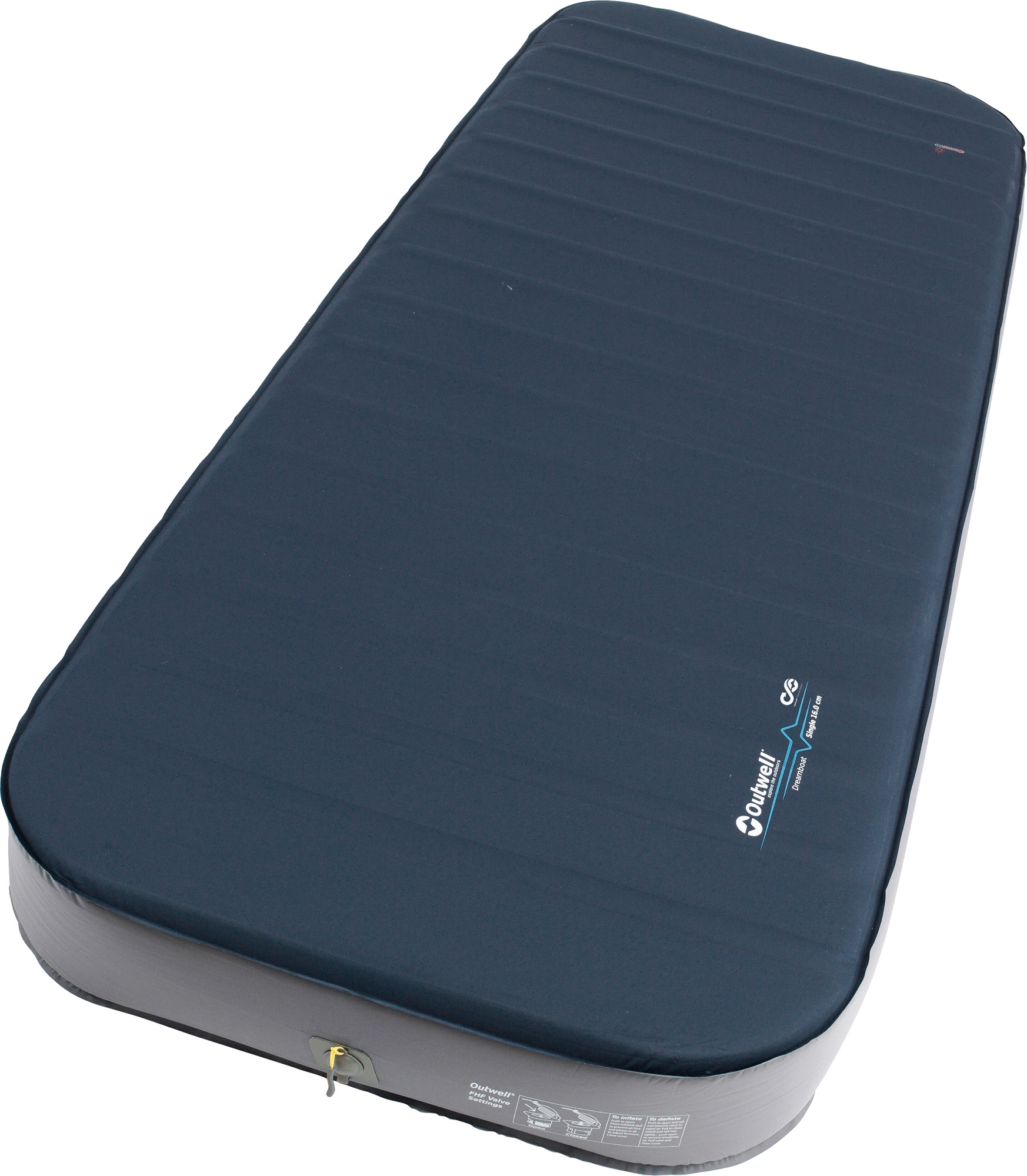Outwell Dreamboat Single Isomatte selbstaufblasend Blau 16 cm