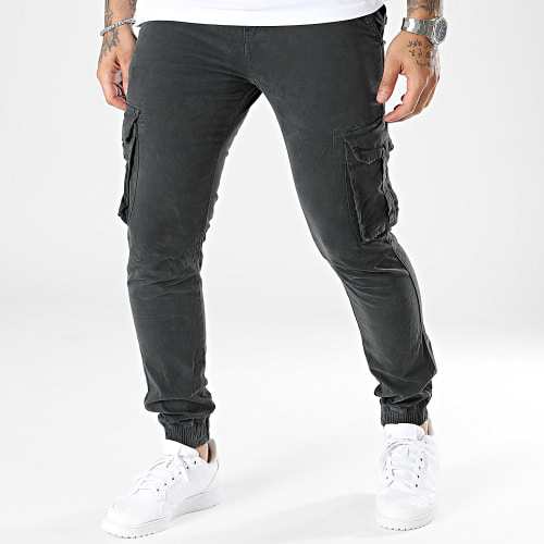 Pantalon Cargo Gris