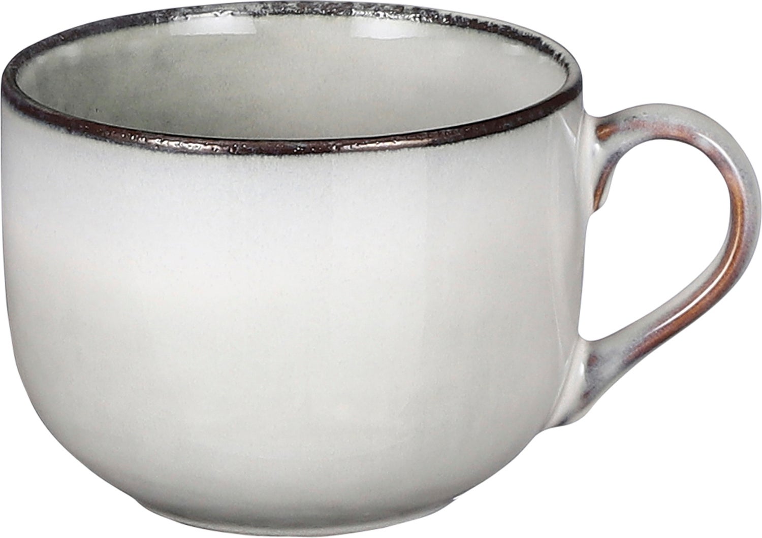 Mica Decorations kop Tabo grijs D 11 H 8,5 cm