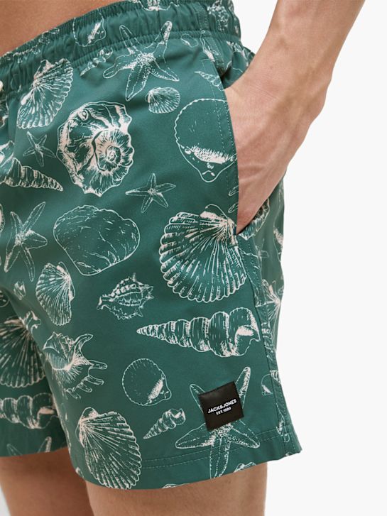 JACK & JONES Badeshorts Grün
