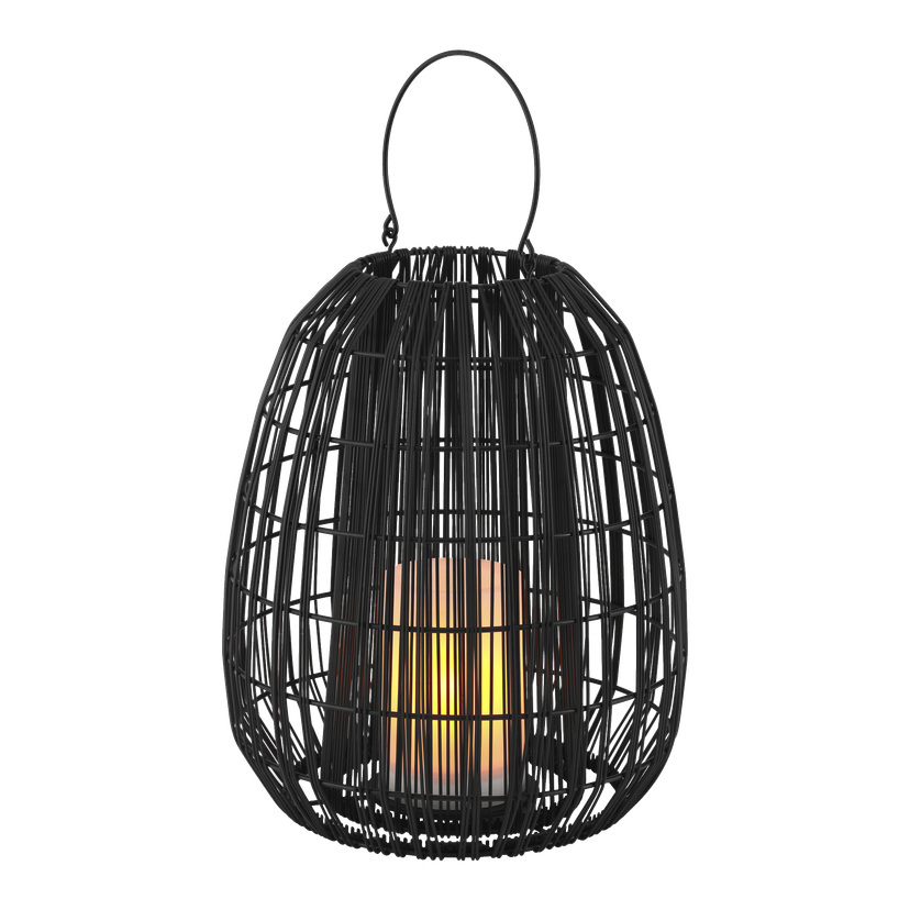 Solcellelampe 40xØ33 cm