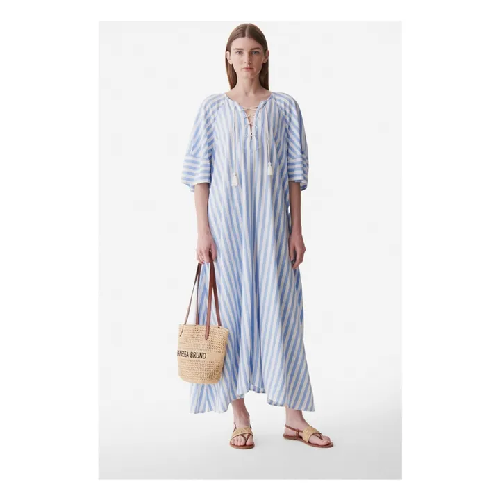 Vanessa Bruno Robe Brooklyn Rayures | Bleu