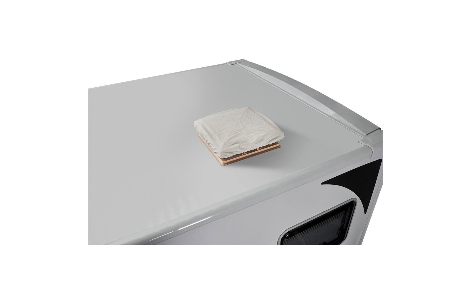 Hindermann Schutzhülle für Dachhauben HARTAL 280 × 280 mm