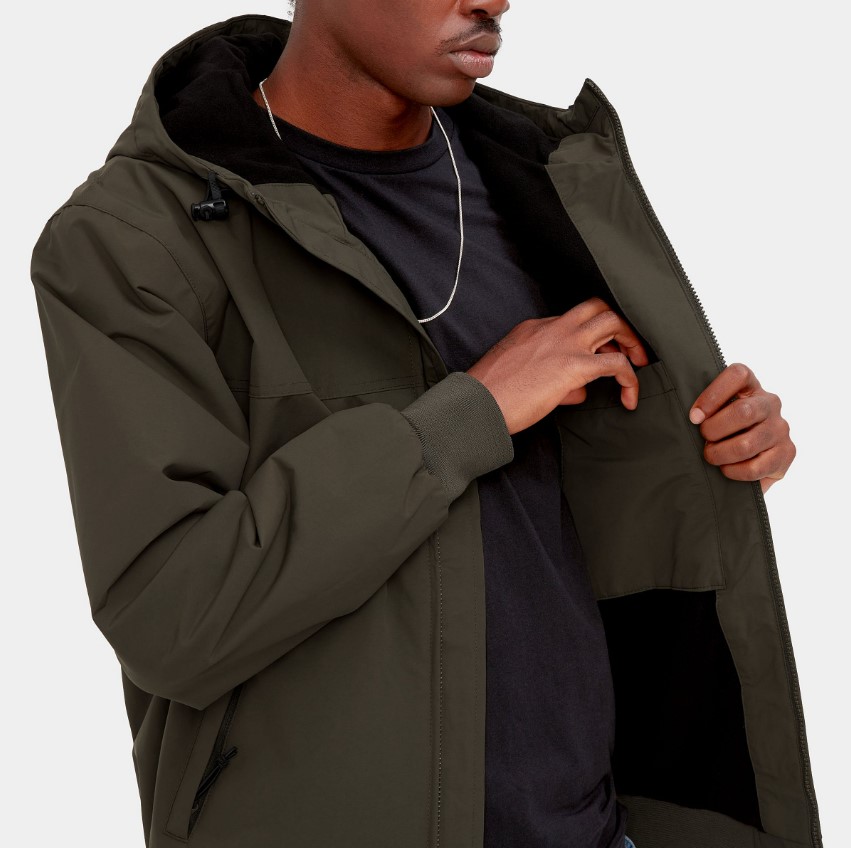 Carhartt WIP Hooded Sail Jacket Cypress / Black