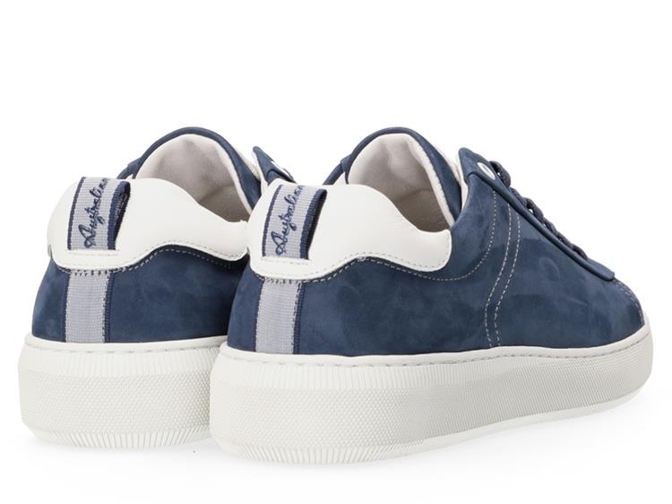 Australian Footwear Gianlucca Leather Ocean Blue-White S19