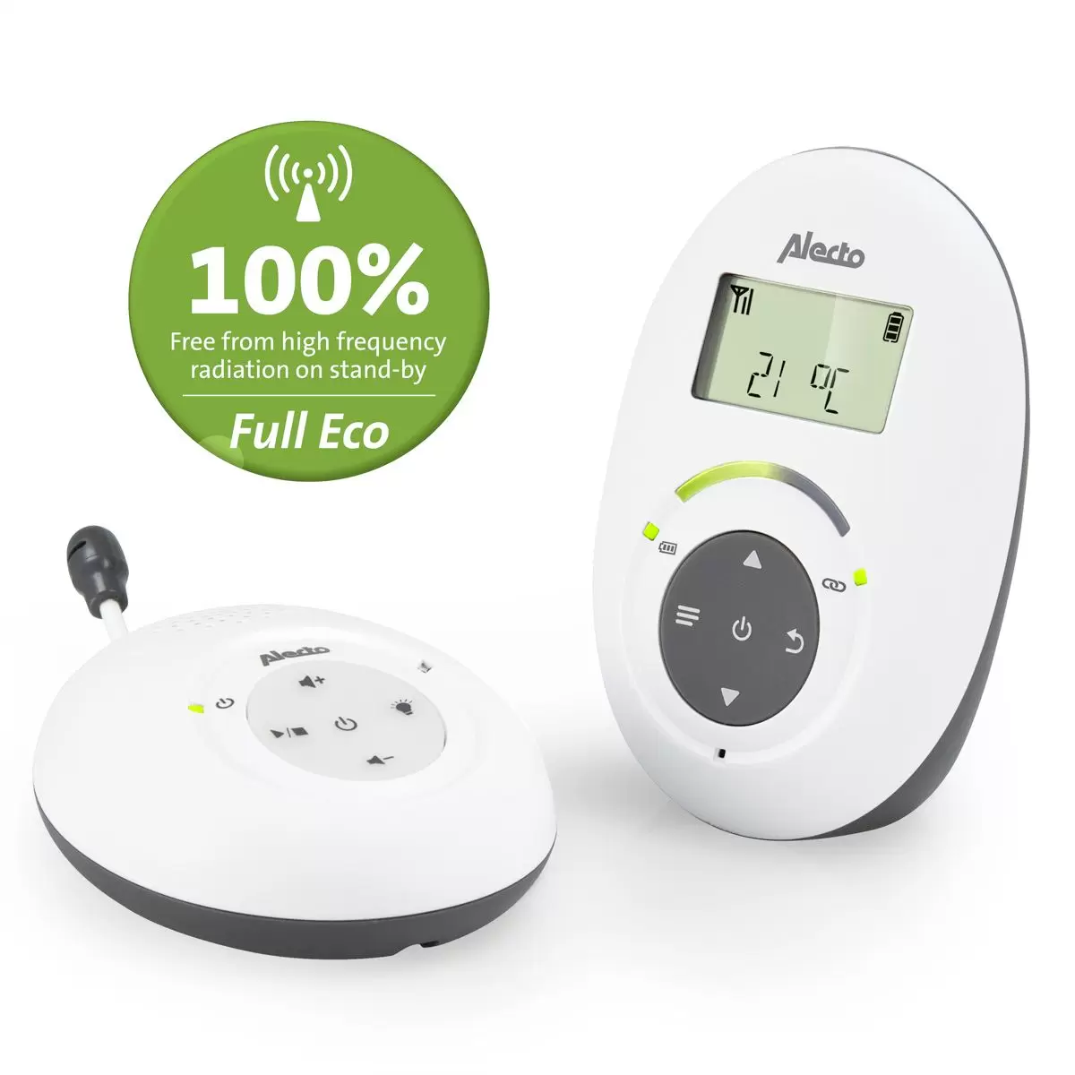 Babyphone DBX-125, weiss ALECTO weiss