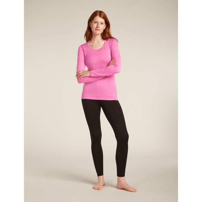 200 Oasis LS Scoop - Sous-vêtement mérinos femme