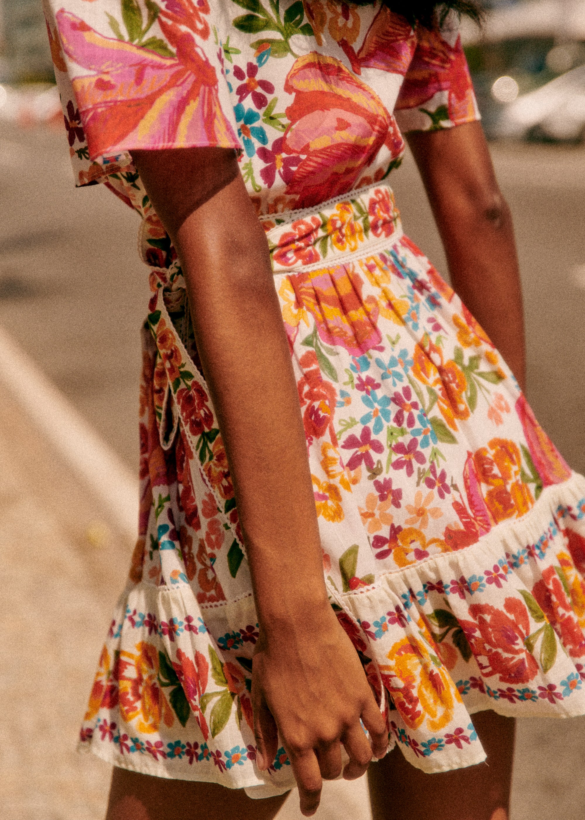 Robe Kalhila - Sézane x FARM Rio - Banana riscada - E-SHOP/ROBES 5905189