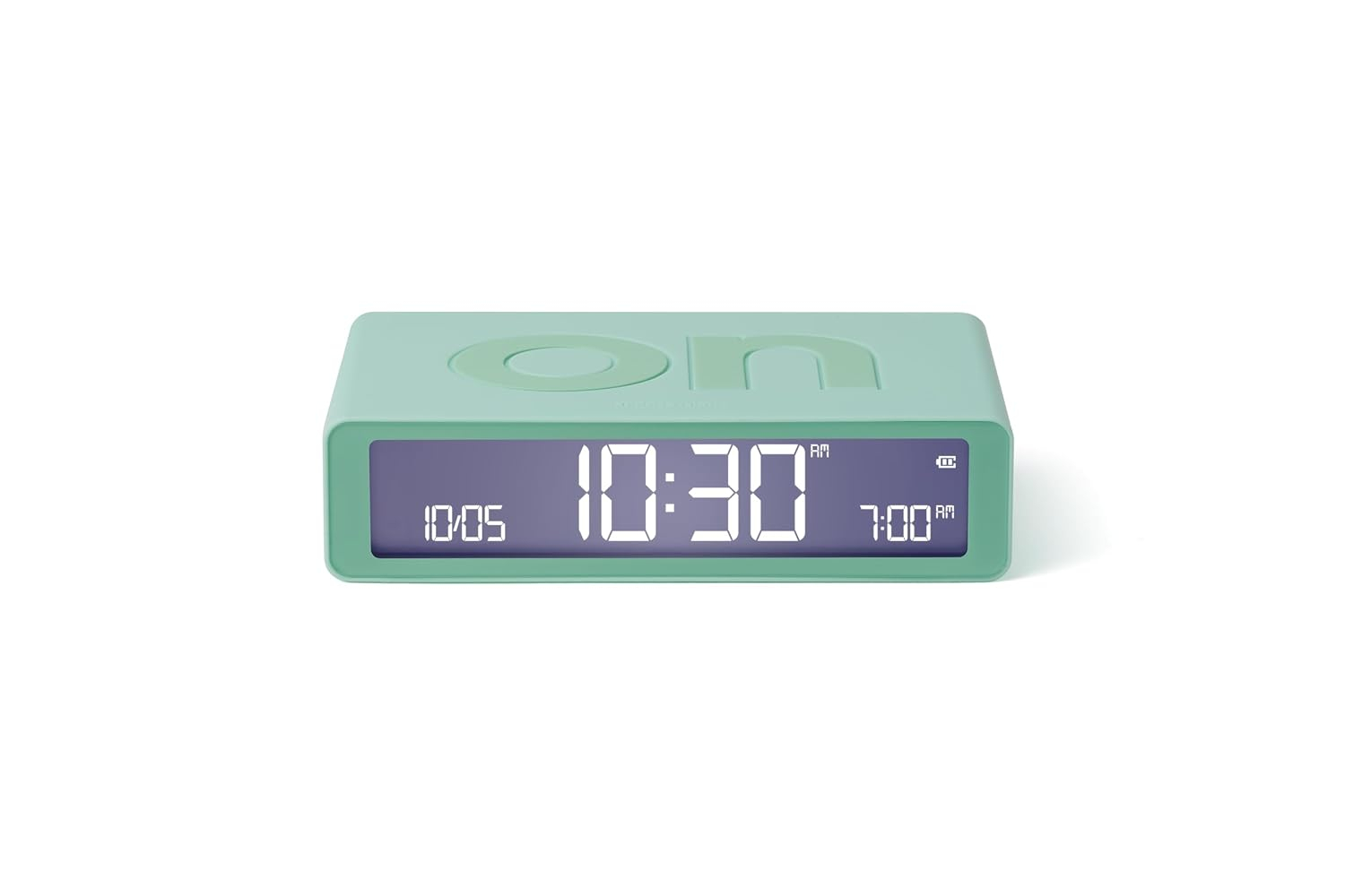 Flip Classic Digitaler Wecker Nachttisch Uhr mit LCD Display (LEX-LR157M1) - Mint