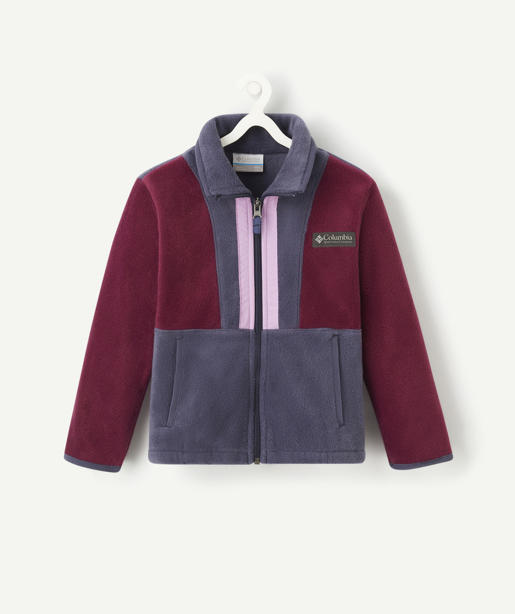 COLUMBIAVESTE EN POLAIRE FILLE BACK BOWL MAGENTA ET VIOLET