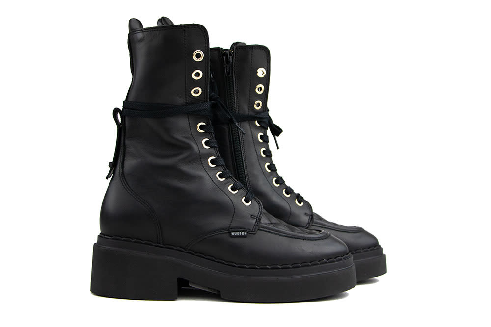 Nubikk Finn Aubine Black Leather
