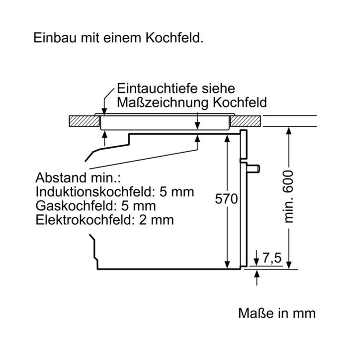 Siemens Einbau-Herd-Set iQ300 PQ211KA10