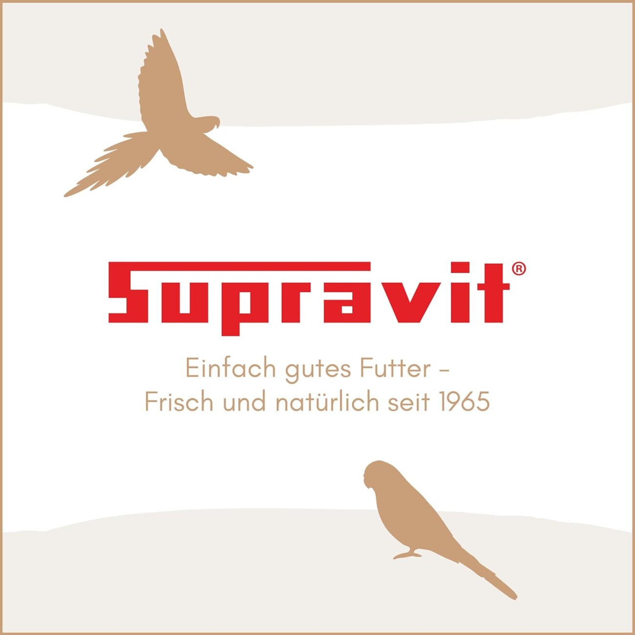 Supravit Großsittichfutter - Körnermischung für Großsittiche 2,5 kg