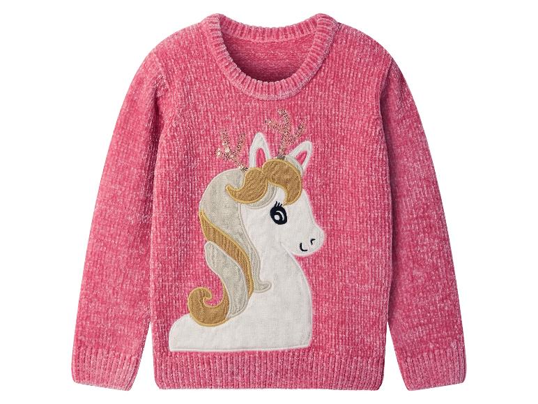 Kinder chenille kersttrui