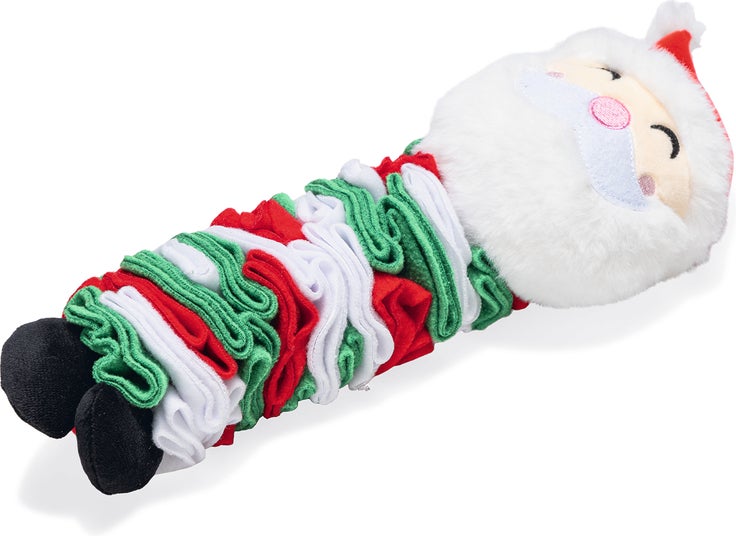 Beeztees hondenknuffel snuffel kerstman 27 x 9 x 8 cm