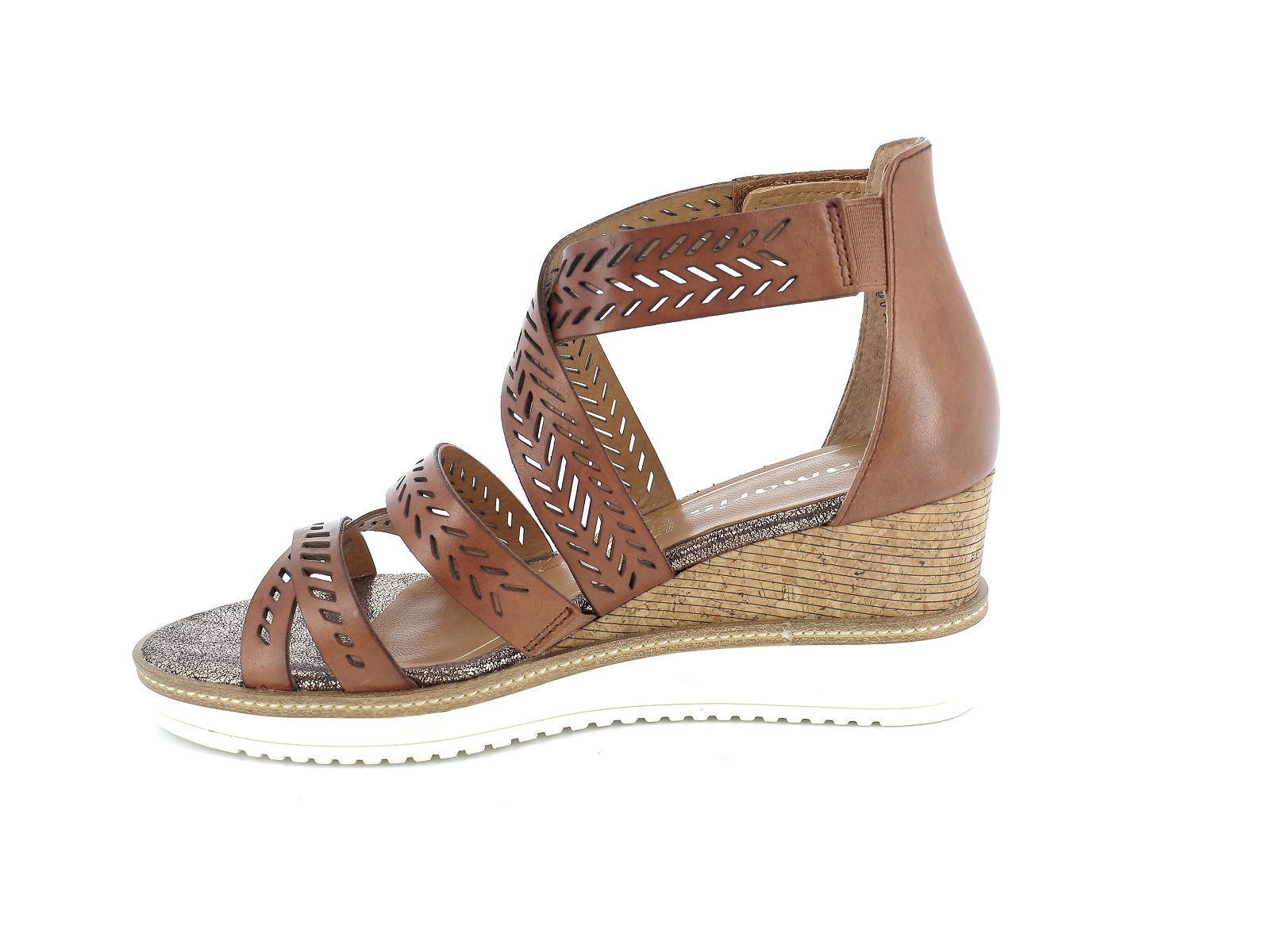 Tamaris-28352 Cuir Cognac