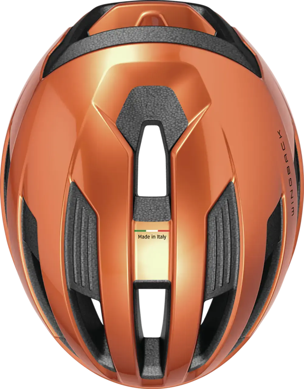 Abus WingBack Race Fietshelm Oranje