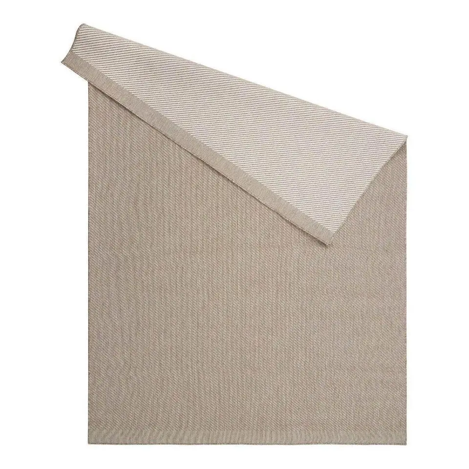 Eva Interior Buitenkleed Border Naturel/wit - 290 x 200 cm