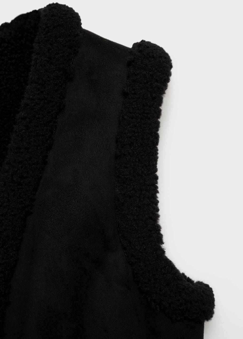 MANGO TEEN gilet zwart