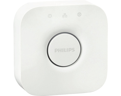 Philips Hue Bridge controlecentrum, wit, geschikt voor maximaal 50 lampen + accessoires - Compatibel met SMART HOME van Hornbach