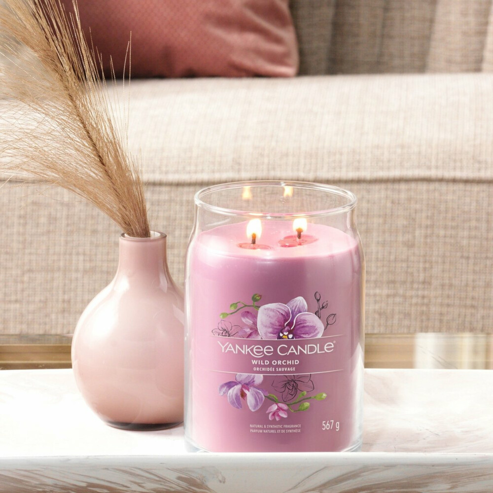 Yankee Candle Geurkaars Large JarWild Orchid567 gr