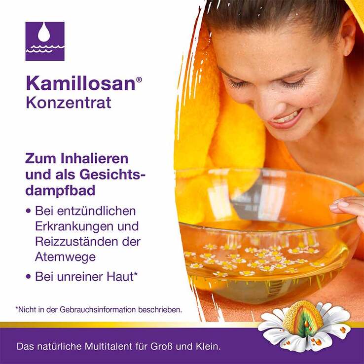 Kamillosan Konzentrat + Inhalator, 100 ml