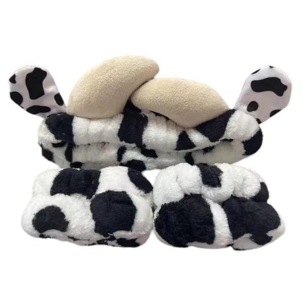Coolkiss - Milk Cow Face Wash Hoofdband / Polsband / Set