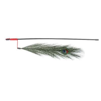 Trixie Spielangel mit Pfauenfeder 47cm