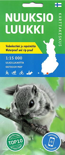 KARTTAKESKUS - NUUKSIO 1 15 000