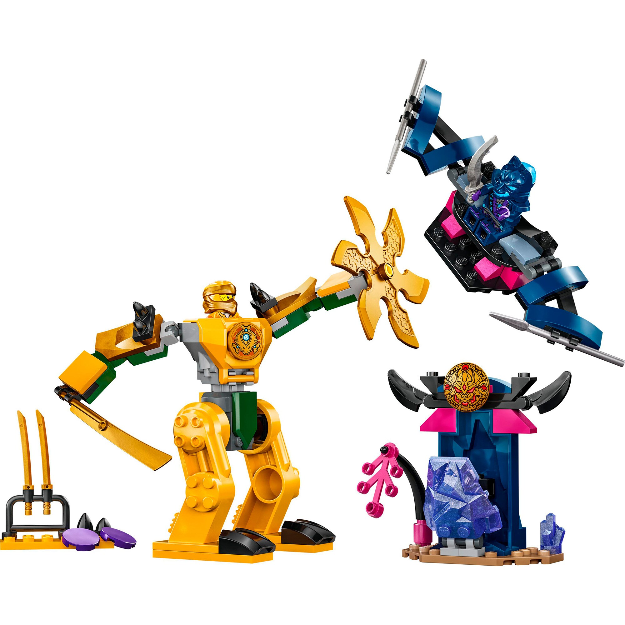 LEGO Konstruktionsspielzeug Ninjago Arins Battle Mech
