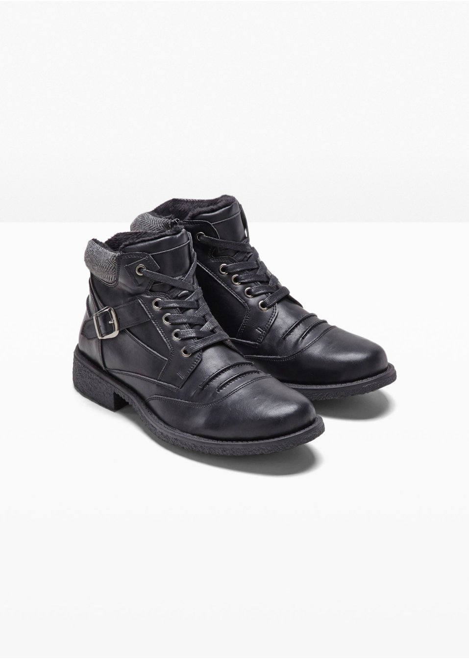 Boots à lacets