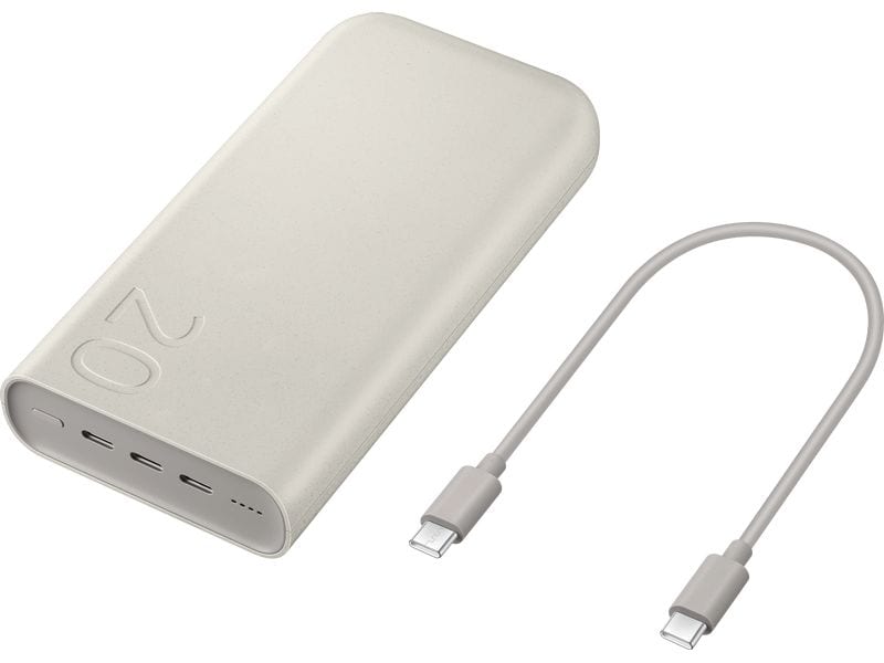 Samsung Powerbank EB-P4520XUEGEU 45 W 20000 mAh Samsung EB-P4520XUEGEU Powerbank 20000 mAh Beige