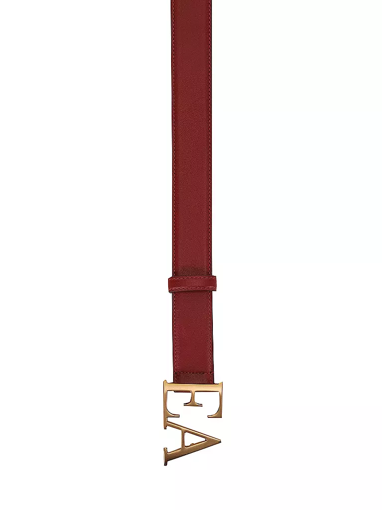EMPORIO ARMANI Ledergürtel  braun