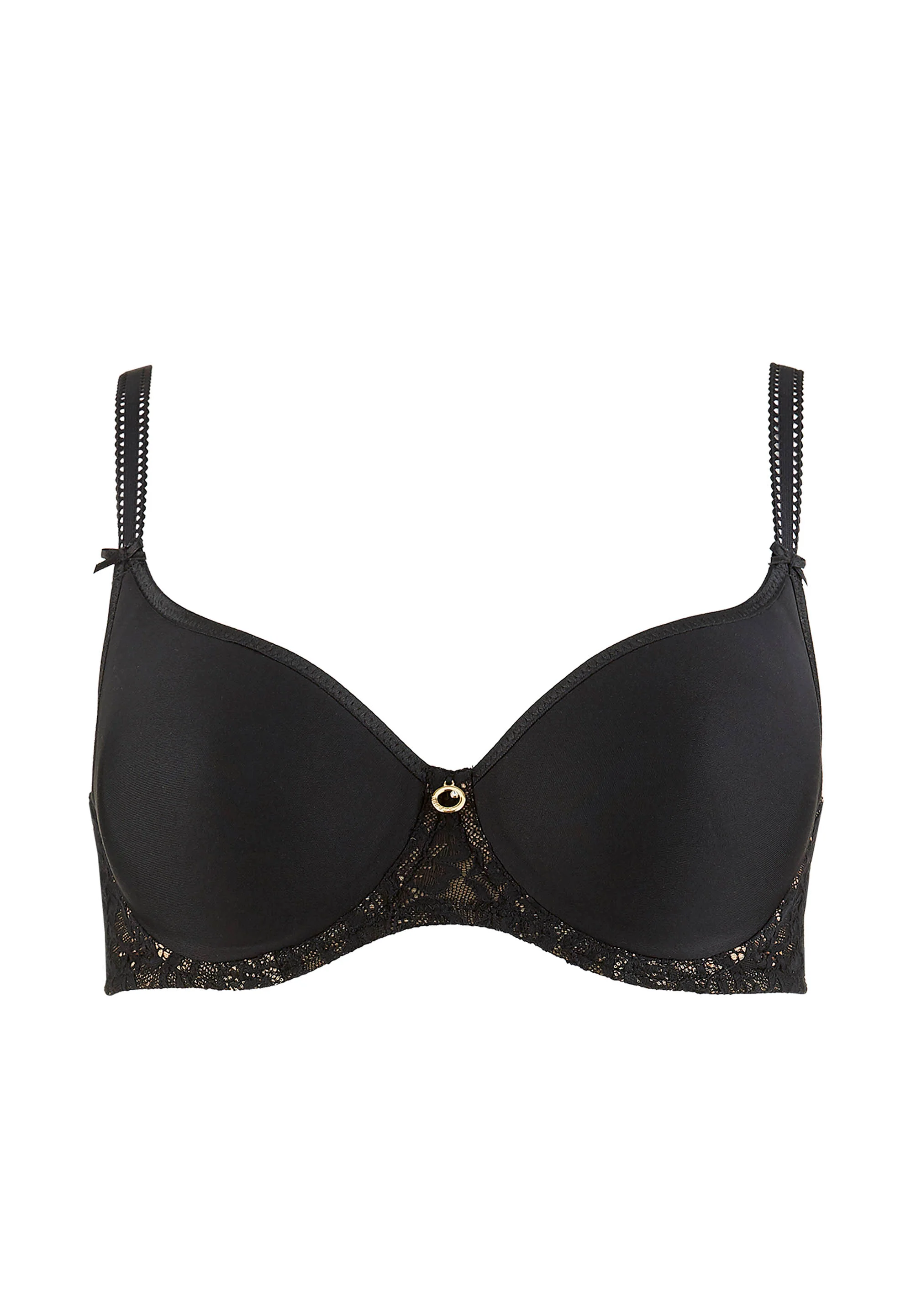 ROSESSENCE - Soutien-gorge t-shirt bra | Noir