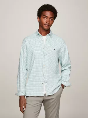 Camisa Oxford Regular Gingham da Coleção 1985