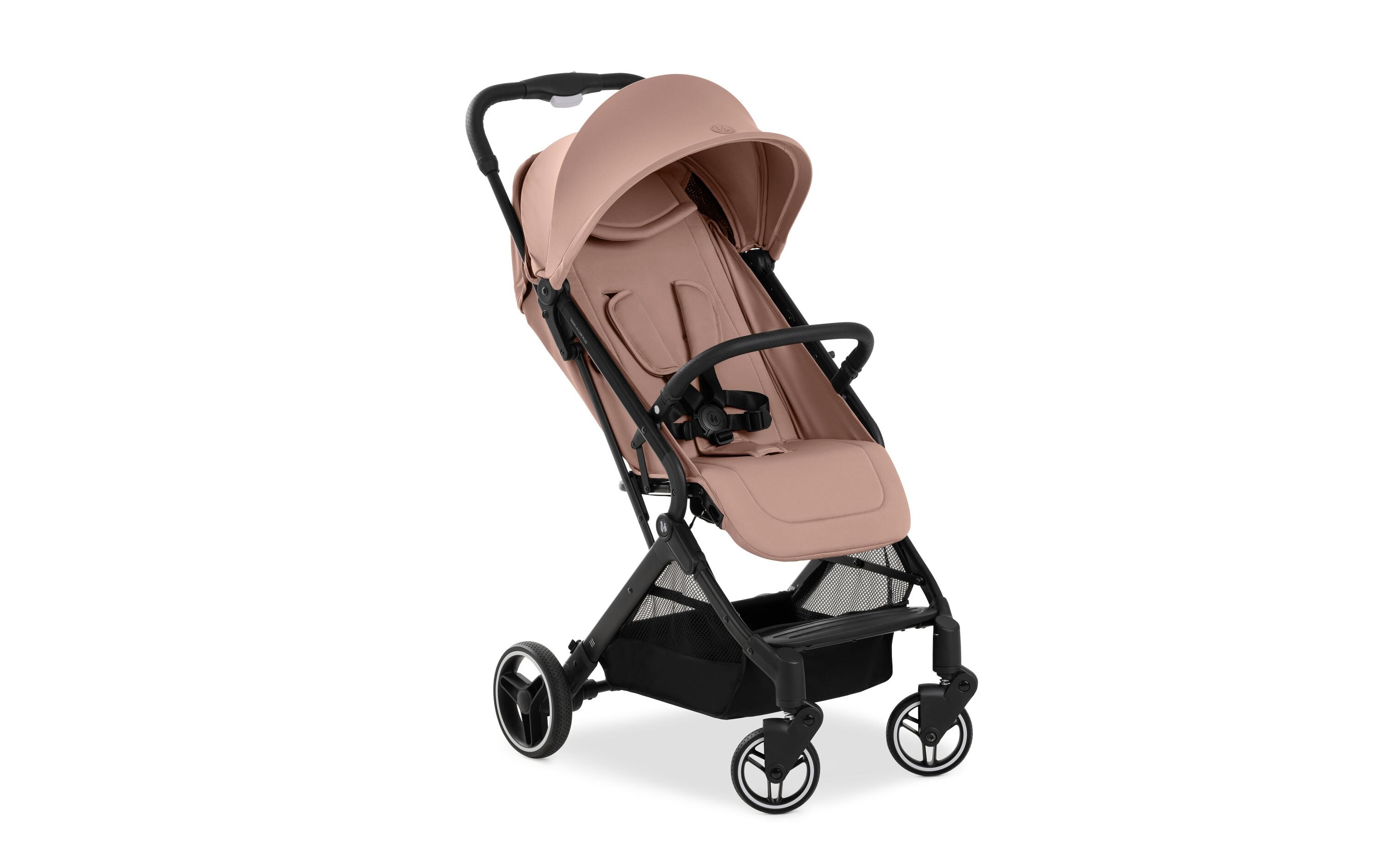 Buggy Travel N Care Plus Haselnuss Rosa<br>Kompakter Kinderwagen mit falt- und tragbarem Buggy