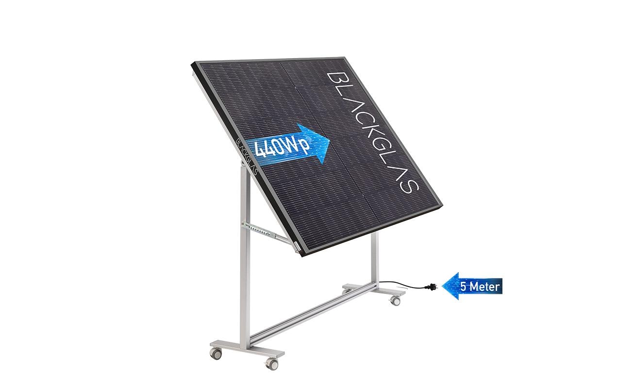 Solaranlage ECOtabletPRO 440 W<br>Das All-in-One Balkonkraftwerk