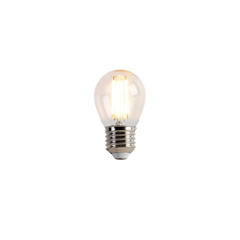 Set van 5 E27 dimbare LED lamp P45 4W 330 lm 2100K