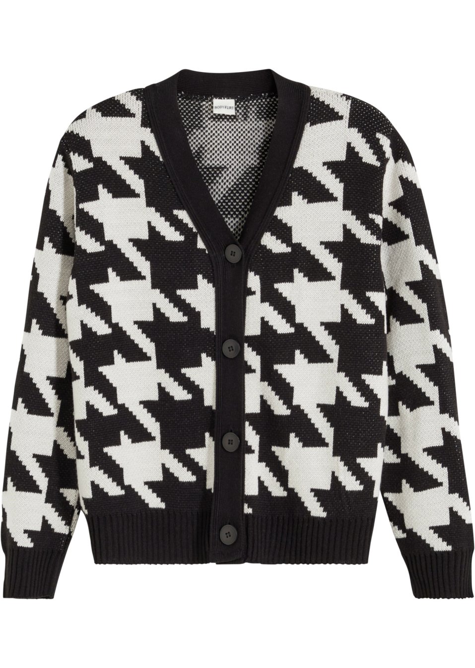 Gilet en maille à motif