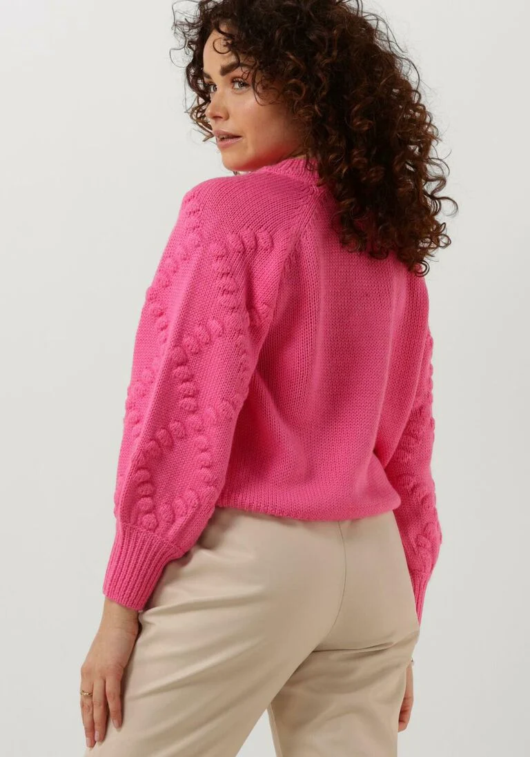 CO\\'COUTURE roze co'couture trui bubble knit