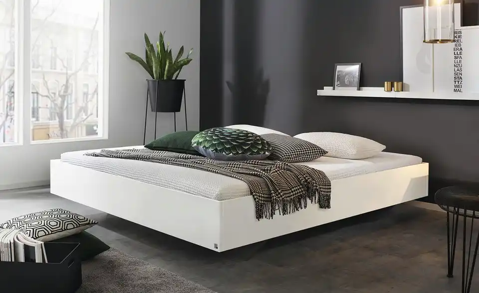 Futonbett Phoenix Cremeweiß 180 cm