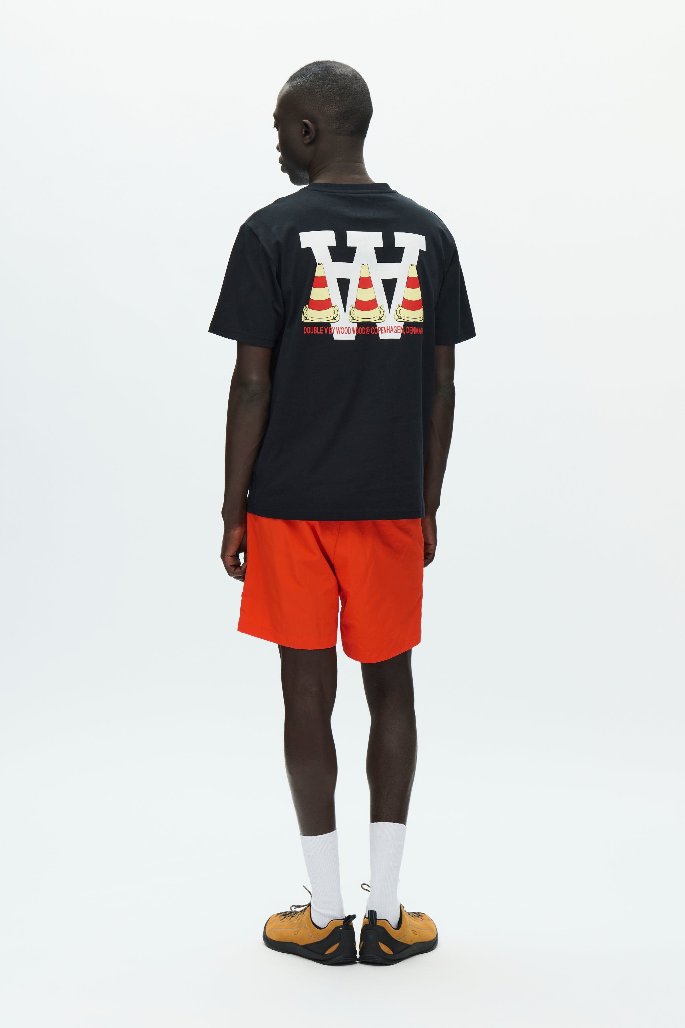 DOUBLE A BY W.W. MEN WWAce T-shirt cone