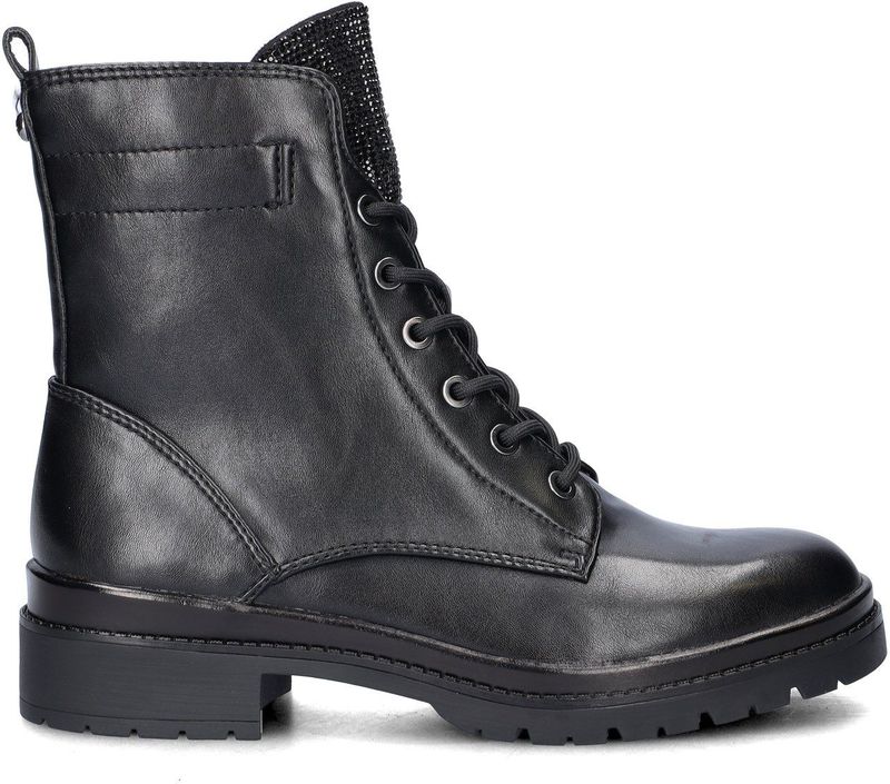 Tamaris - Veterboots - Imitatieleer - Met Strass-steentjes