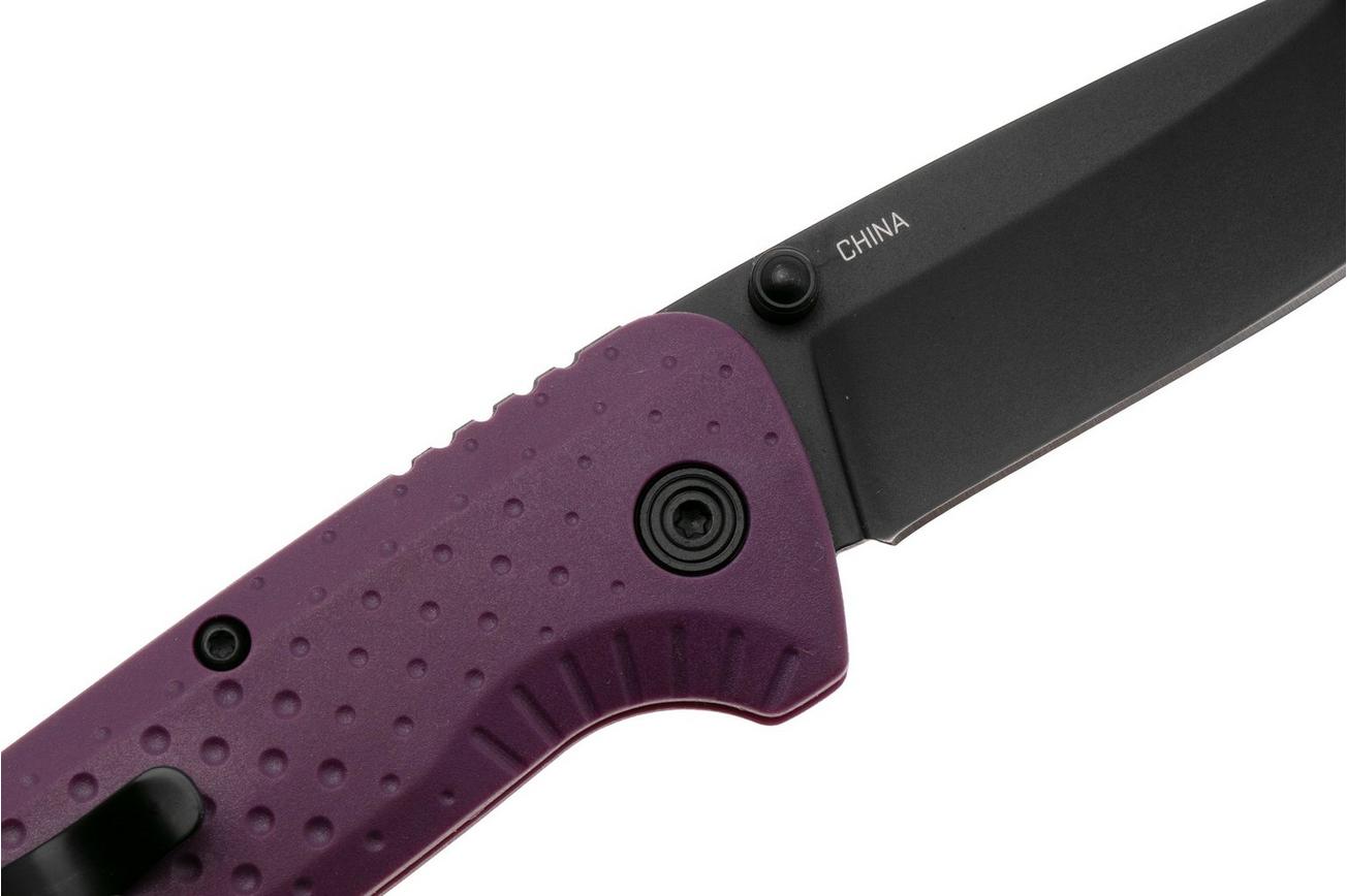 SOG Adventurer LB 13-11-04-43, Titanium Nitride 5CR15MOV, Dusk Purple GRN zakmes